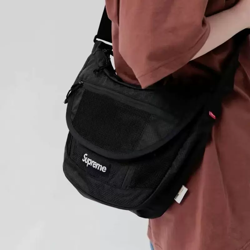 supreme 22ss small messenger bag斜挎包单肩包男女休闲邮差包潮