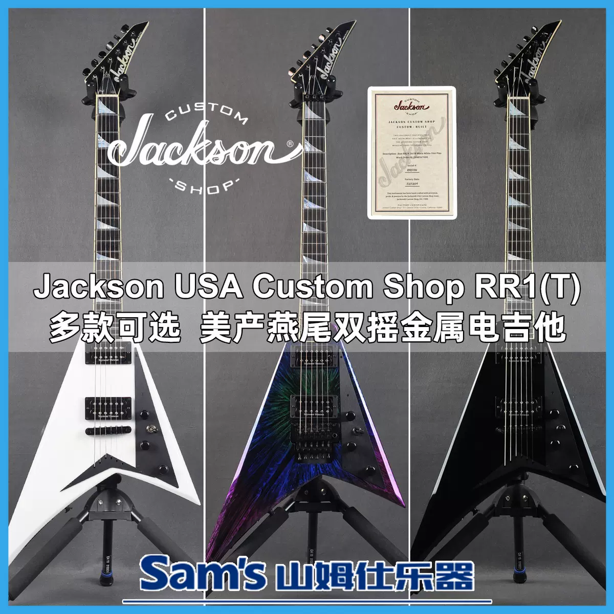ギター Jackson USA RR1-T Jackson USA Select RR1T Randy Rhoads Snow