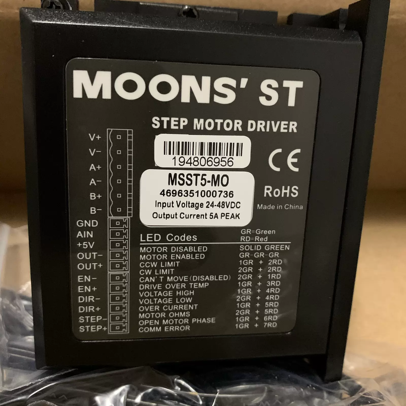 MOONS'鸣志驱动器全新Y2SMSST5-S/MSST5-MO等型号现货Y2SMSST10-S-Taobao