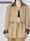 MOJITONIGHT niche design spliced ​​windbreaker short jacket #MJT8920