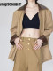 MOJITONIGHT niche design spliced ​​windbreaker short jacket #MJT8920