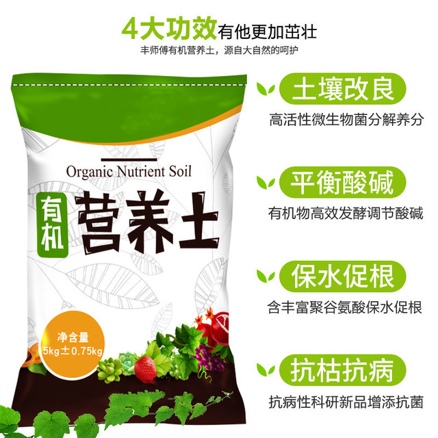 Tianshi Shuangxi Gardening Supplies Green Planting Flower Planting Nutritional Soil Rose Fertilizer Flower Pot Flower Scissors Pot Planting Soil