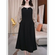 Dignified and elegant rich wife long-sleeved dress for women 2025 autumn clothes new temperament and fashionable mother slim long skirt