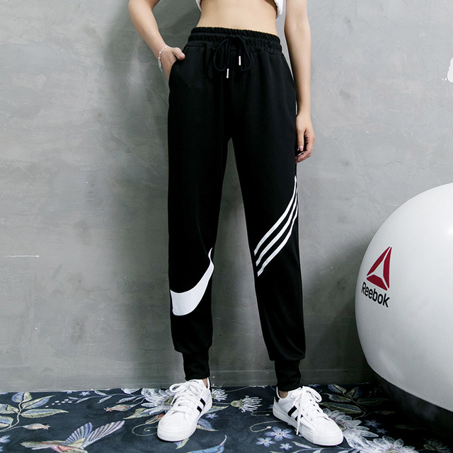 Internet celebrity sports pants for women, spring and summer trousers ...