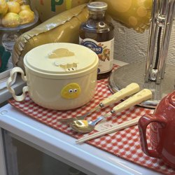 Creative Cheese Instant Noodle Bowl, Large Capacity, Drainable Instant Noodle Bowl, Lunch Box, Student Dormitory Instant Noodle Essential