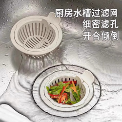 Kitchen sink filter prevents leftovers