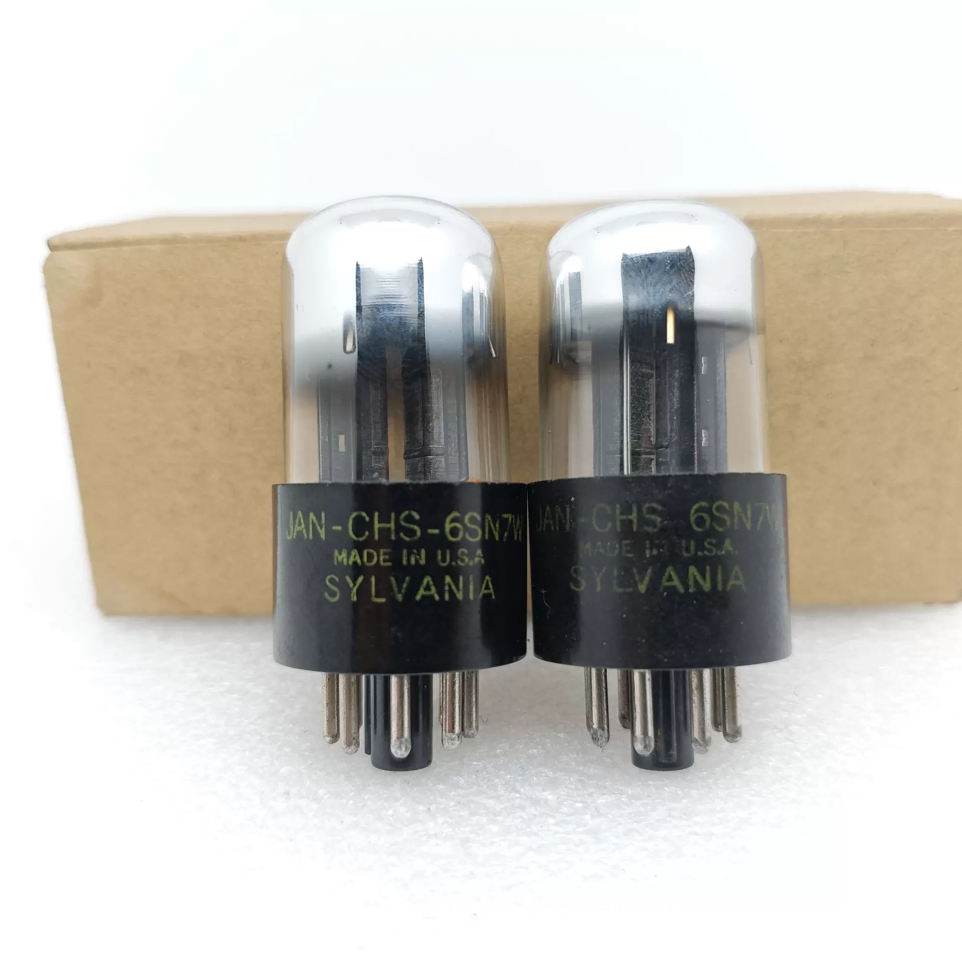 2A3 3本 RCA製 出力真空管 動作品3 USA 米国 2A3 , 4本 その2 米国USA RCA製 希少 真空管 動作品