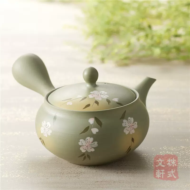 【上品】 日本进口常滑烧名家纯手工壶竹春桂口梳子目茶壶泡茶壶侧把紫砂 工芸品