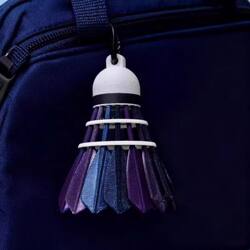 Brilliant Starry Sky Badminton Pendant 1:1 Gift for Badminton Players Creative Sports Bag Pendant Backpack Pendant Gift