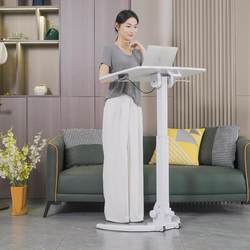 Frankwood Standing Adjustable Workbench Mobile Folding Storage Bedside Desk Children's Study Table