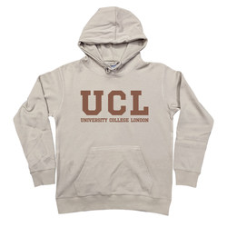 Spring, Autumn and Winter Thin/Velvet-Lined University College London Hoodie, Thick Loose Sweatshirt, Unisex School Uniform Ucl Sweatshirt