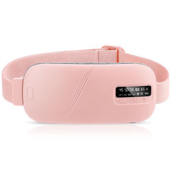 Cross-border new smart adjustable warm palace belt aunt hot compress vibration massage belt warm palace treasure private model