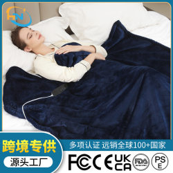 Customized cross-border European and American heating pad winter home warm-up blanket single electric blanket intelligent temperature-adjustable electric blanket