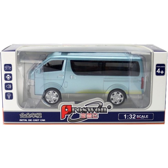 Toyota Hiace 1:32 Scale Diecast Model Car - Alloy Sound & Light