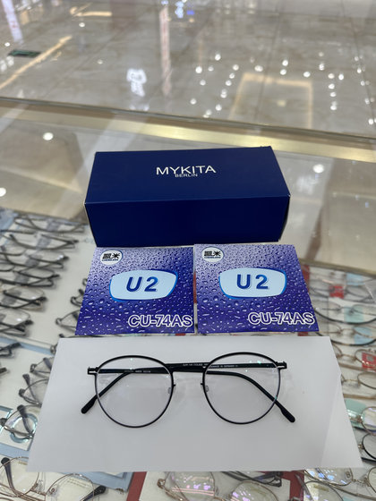Ultralight mykita glasses ultralight round frame retro screwless ultralight literary style men and women same style glasses frame