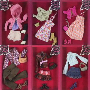 
Odd collection of hot girl style official belt shoes and bag accessories set 6 points baby clothes fashion master street photography fashion