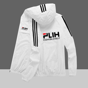 Ice silk sun protection clothing for men and women in summer thin breathable hooded fishing and cycling casual outdoor men's jacket