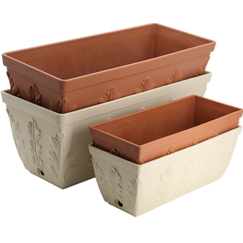 Alice flowerpot balcony vegetable and flower resin