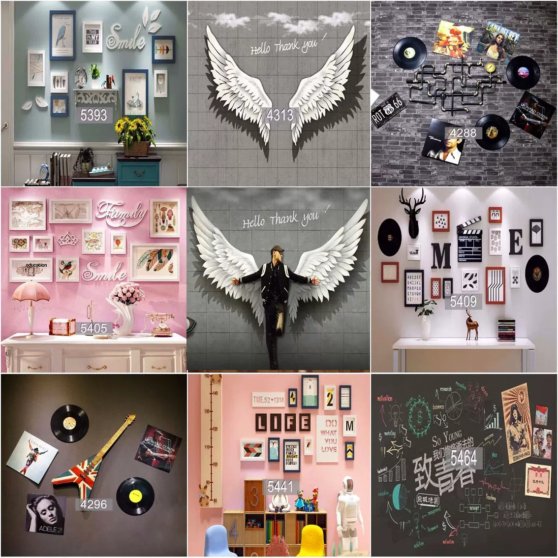 抖音快手yy主播欧式个性装饰背景布3d立体直播墙视频壁纸