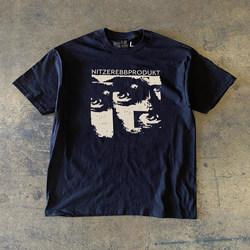 Xiao Chen Has Many Stories, 260g Heavyweight Pure Cotton! Vintage American Retro Amekaji Street Short-Sleeve T-Shirt