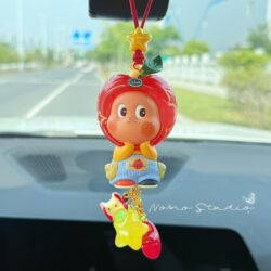 Diva Baozheng. Star Man Car Pendant, Car Hanging Ornament, Bubble Mart Rearview Mirror Car Decoration, Gift for Girls