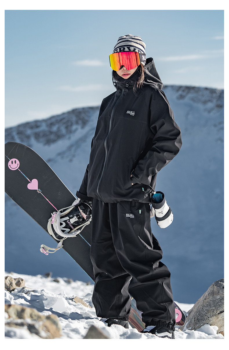 John Snow スノーボードスーツ - メンズ & レディース用防水スキーパンツ