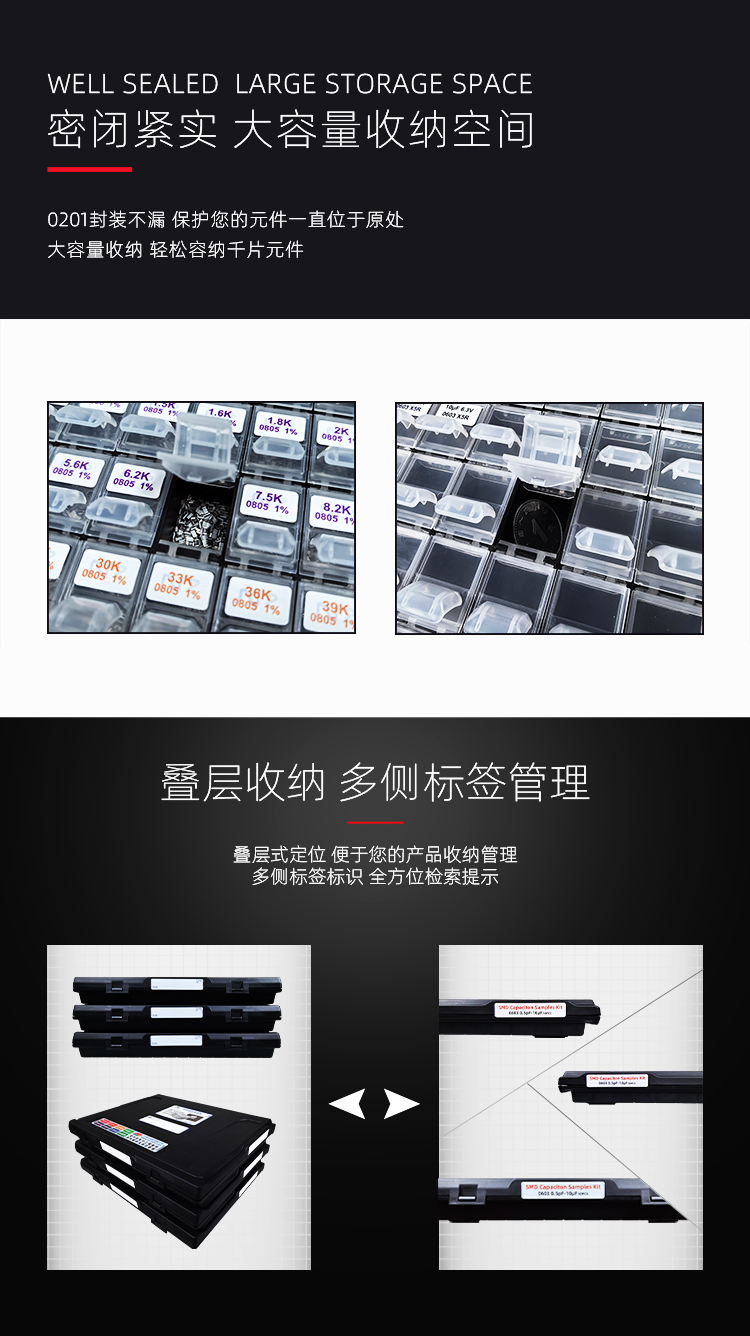 Guangjie Viking 1 0603 Smd Resistors Low Temperature Drift Thin Film