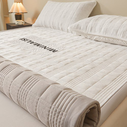 Winter Class a Baby Velvet Mattress Pad, Thin Milk Velvet Mattress Soft Pad, Home Bedroom Bedding Base Protection Pad