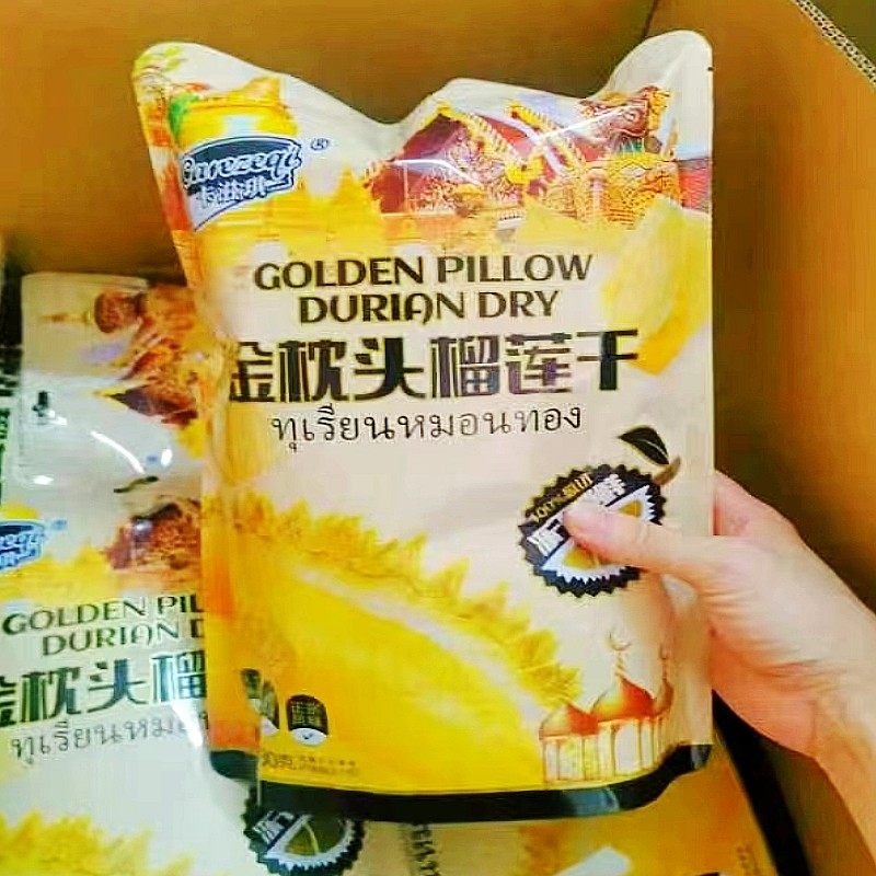 Golden Pillow Durian 80g Freeze-Dried Snack Vietnam