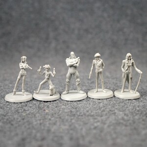 EB2 board game model Cartoon puppet model playing running chess pieces
