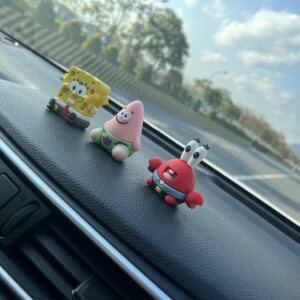 
SpongeBob Pai Star Crab Car Ornaments Car Decorations Car Interior Center Console Gift