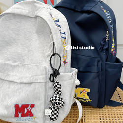 American-Style Schoolbags for Junior High School Girls, High-Capacity Casual Backpacks for High School Students, Lightweight Travel Backpacks for Boys