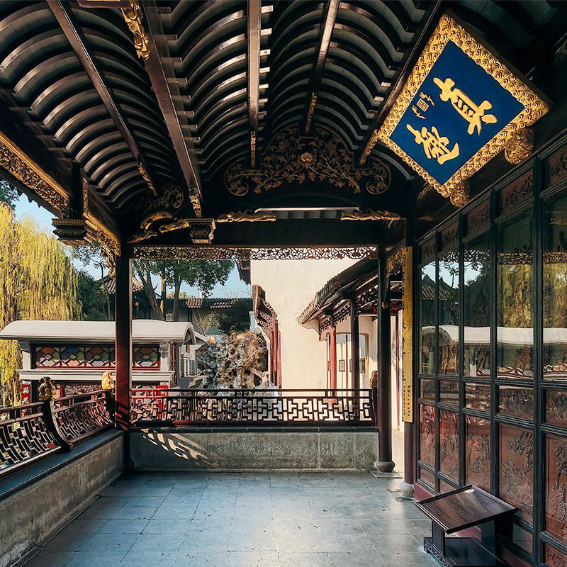 苏州拙政园狮子林虎丘周庄2天1晚跟团游旅游纯玩七里山塘街