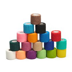 Self-Adhesive Bandage, Sports Self-Adhesive Elastic Bandage, Scar Bandage, Pet Bandage, Finger Protector, Wrist Protector, Knee Protector, Ankle Protector, Colorful Bandage