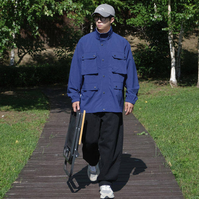 
OBSERVER LAB SSA Multi-Pocket Contrast Color Outdoor Functional Leisure Lightweight Jacket Jacket