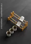 Trà Kung Fu Giá để cốc bằng tre Giá để cốc thoát nước một lớp Giá để trà khô Đồ trang trí sáng tạo Trà đạo Bộ trà Phụ tùng thay thế Phụ kiện bàn trà