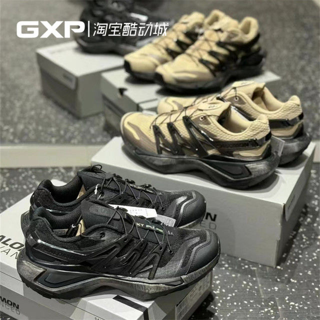 Salomon XT PU.RE ADV Black Warrior Spliced ​​Environmentally Friendly Outdoor Functional Hiking Running Shoes
