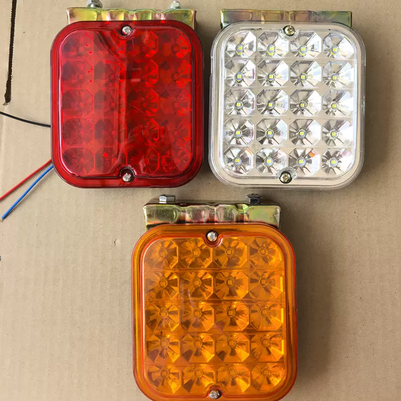 红岩杰狮专用叶子板边灯led灯挡泥板侧灯示宽灯转向灯原车配件