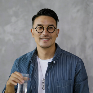 
New Kame ManNen Japanese handmade glasses frame round frame myopia glasses frame KMN 1110