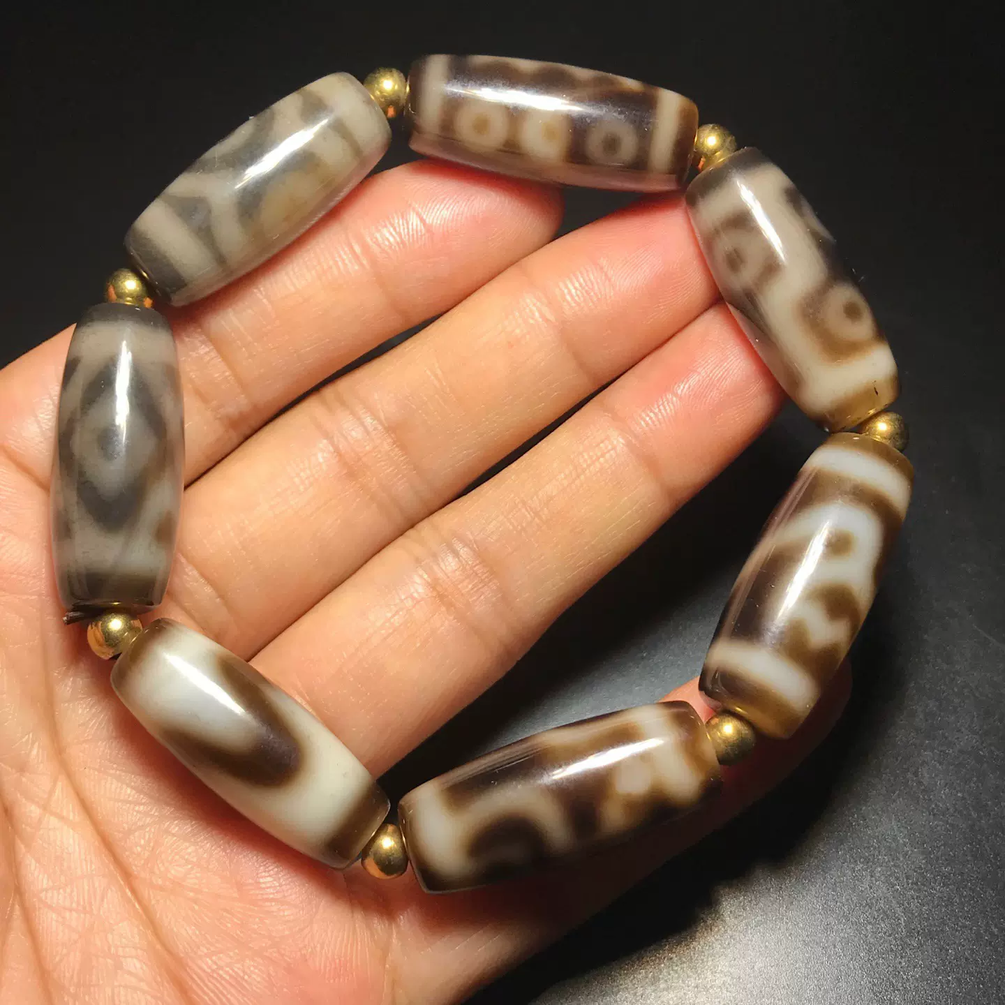 虎牙蓮花宝瓶天珠 宝瓶莲花达洛天珠- Top 50件