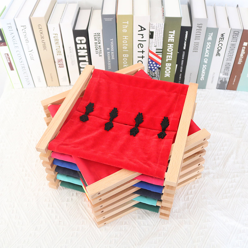 Montessori Dressing Frame - Wooden Toy for Toddlers
