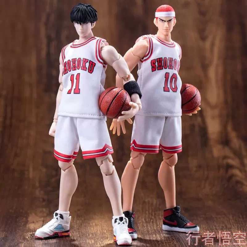 灌籃高手Q版流川楓櫻木花道可動模型三井壽仙道彰潮玩手辦玩具