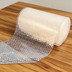 Packaging Bubble Film, Roll-Packed, Thickened 30-50cm, Express Packaging Paper, Foam Padding, Shock-Proof Bubble Paper Bag
