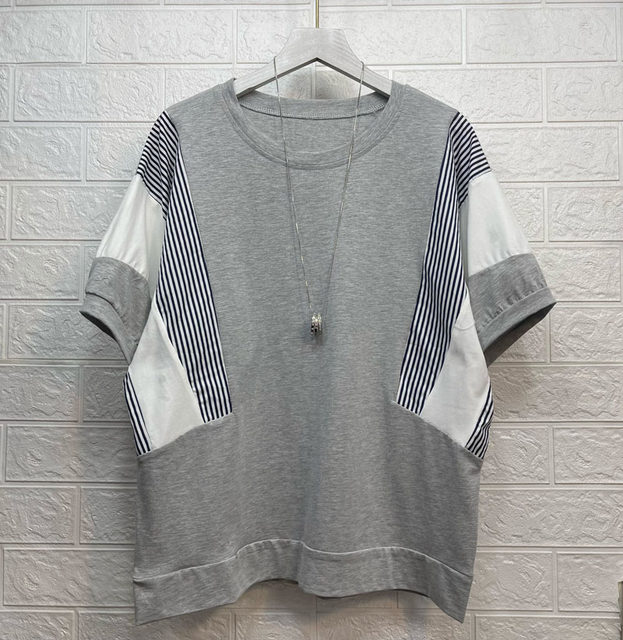 T-shirt Manches Courtes Daniel Cremieux Gris Uni - Taille XL - Neuf Avec étiquettes