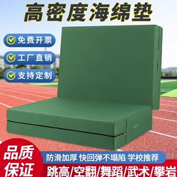 High Jump Sponge Mat, Thickened Sports Training Mat, Taekwondo, Rock Climbing, Dance, Gymnastics, Protective Mat, Foldable Somersault Mat