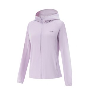 
LiNing breathable quick-drying outdoor sports ice-slim knitted windbreaker sun protection clothing for women AFDV980