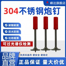Fengda 304 Stainless Steel Nails, Double-Base Mini Nails for Ceiling Installation, Integrated Nail Pipe Clamps, Fire Protection Nails, Door and Window Woodworking Nails