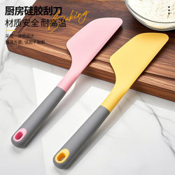 Extra Large Integrated Silicone Spatula, High Temperature Resistant, Cake Cream, Food Grade Spatula, Household Baking Tool
