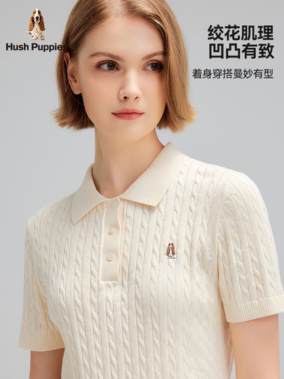 Hush Puppies グレー ホワイト ニットセーター M 楽天市場】hush puppies（カラーグレー）（ニット・セーター