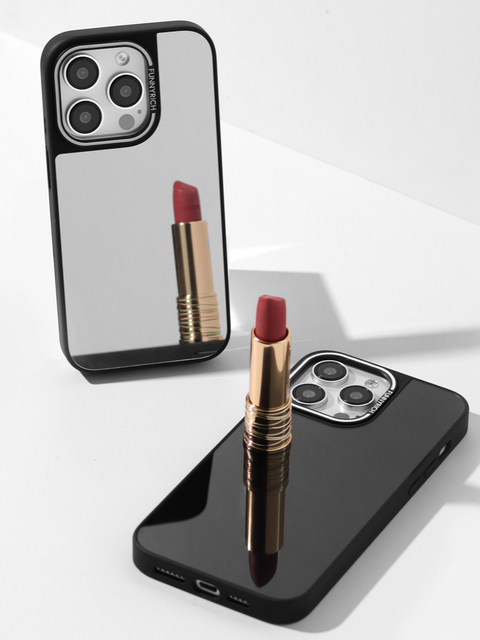 Frameless Aluminum Alloy Metal Corner Pad Anti-Fall Phone Case With Le Protective Film